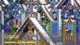  Presentation with maramures - Amazing theme having sapanta-romania-june-08-2021 backdrop and a tawny brown colored foreground