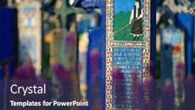  Presentation with maramures - Theme with sapanta-romania-june-08-2021 background and a ocean colored foreground