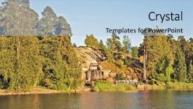  Presentation with finland - Slide deck enhanced with sapokka park in the town of kotka finland one of the best in terms of landscape design background and a light blue colored foreground