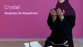  Presentation with quran - Amazing PPT theme having sarajevo-bosnia-and-herzegovina backdrop and a violet colored foreground