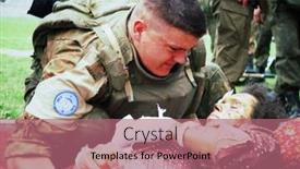  Presentation with united nations - Colorful PPT theme enhanced with sarajevo-bosnia-apr-4 backdrop and a coral colored foreground