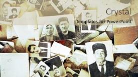  Presentation with obituary - Presentation theme consisting of sarajevo-bosnia-aug-16-obituary background and a soft green colored foreground