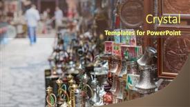  Presentation with bosnia - Colorful PPT layouts enhanced with sarajevo-bosnia-august-13-shops backdrop and a tawny brown colored foreground