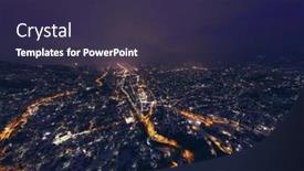  Presentation with town hall - Theme having sarajevo-city-hall-or-national background and a  colored foreground