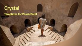  Presentation with history indonesia - Presentation theme enhanced with sari underground mosque yogyakarta indonesia background and a tawny brown colored foreground