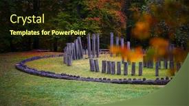  Presentation with romania - PPT theme having sarmizegetusa-regia-dacian-ruins-fortress background and a wine colored foreground