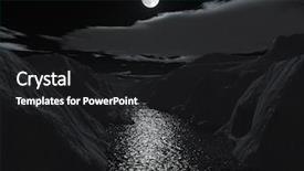  Presentation with grand canyon - Cool new theme with satelite - halloween night on grand canyon backdrop and a dark gray colored foreground