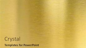  Presentation with brushed metal - PPT layouts enhanced with saturated-golden-metal-brushed-texture background and a yellow colored foreground