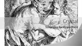  Presentation with breast - Colorful PPT layouts enhanced with satyr-embraces-a-shepherdess backdrop and a light gray colored foreground