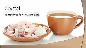  Presentation with turkish - PPT theme enhanced with  background and a  colored foreground