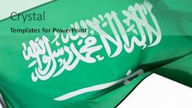  Presentation with saudi arabia - Presentation with saudi-arabia-flag-statement-translation background and a seafoam green colored foreground