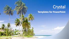  Presentation with maya bay - Amazing slides having sauteurs bay grenada backdrop and a teal colored foreground