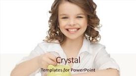  Presentation with piggy bank - Slides enhanced with chart simulation of oil price background and a black colored foreground