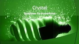  Presentation with fiber optics - Slides featuring save electricity - fiber optics background with lots background and a shamrock green colored foreground