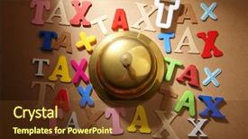  Presentation with bell service - Audience pleasing presentation design consisting of save surroundings - service bell surround by lot backdrop and a tawny brown colored foreground