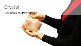  Presentation with hands saving - 