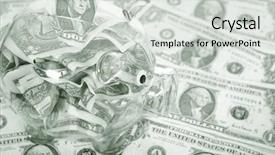  Presentation with bond - Slides enhanced with savings bond - saving for the future background and a light gray colored foreground