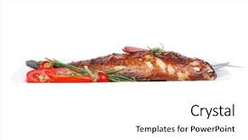  Presentation with frames isolated on white brown - Cool new theme with savory isolated on white whole backdrop and a white colored foreground