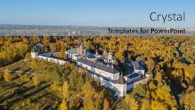  Presentation with monastery - Amazing PPT layouts having savvino-storozhevsky-monastery-in-zvenigorod backdrop and a light blue colored foreground
