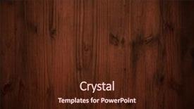  Presentation with commercial - PPT theme featuring saw table - dark wooden texture for background background and a wine colored foreground