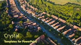  Presentation with transylvania - Amazing presentation having saxon-village-viscri-in-transylvania backdrop and a tawny brown colored foreground