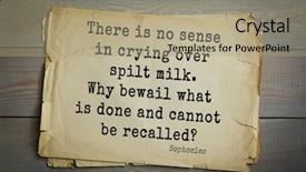  Presentation with top 150 - Cool new PPT layouts with say no paper - top-150 sophocles athenian playwright tragedian backdrop and a mint green colored foreground