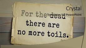  Presentation with top 150 - Colorful slide deck enhanced with say no paper - top-150 sophocles athenian playwright tragedian backdrop and a coral colored foreground