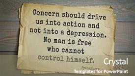  Presentation with mystic - Slides having say no paper - top-25 pythagoras greek philosopher mathematician background and a coral colored foreground