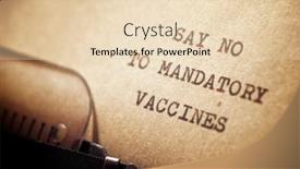  Presentation with lesson of prepositional phrase grade 5 - Cool new slide deck with say-no-to-mandatory-vaccines backdrop and a lemonade colored foreground