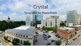  Presentation with panoramic london skyline iconic - PPT layouts featuring sc - panoramic skyline of downtown columbia background and a  colored foreground