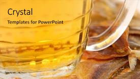  Presentation with composite material glass fiber - Colorful PPT theme enhanced with scad fish - composition from stockfish and beer backdrop and a yellow colored foreground