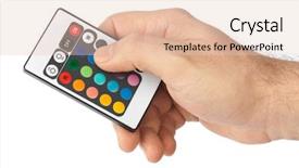  Presentation with climate change worry - Beautiful theme featuring scale spectrum - remote control for change colors backdrop and a lemonade colored foreground