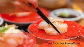  Presentation with sushi - 