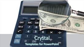  Presentation with scandal - Audience pleasing PPT theme consisting of scandal crime - fraud concept with magnifier backdrop and a ocean colored foreground