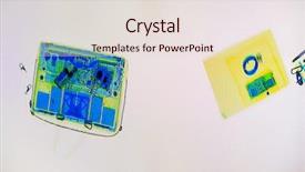  Presentation with airport - Amazing PPT layouts having scanner screen in the airport backdrop and a lemonade colored foreground