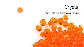  Presentation with caviar - Audience pleasing PPT theme consisting of scapula - red caviar isolated on white backdrop and a  colored foreground