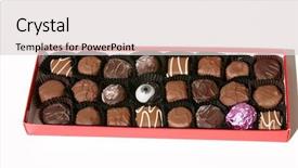  Presentation with eye glass - Presentation design enhanced with scarey - real antique glass eye background and a light gray colored foreground