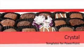  Presentation with eye glass - Cool new presentation theme with scarey - real antique glass eye backdrop and a coral colored foreground