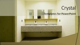  Presentation with safety interacting the public - Beautiful presentation featuring scarey - sinks and mirrors backdrop and a  colored foreground