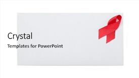  Presentation with envelope - Colorful PPT theme enhanced with scarlet letter - envelope with red ribbon symbol backdrop and a white colored foreground