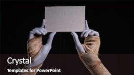  Presentation with spooky - Beautiful presentation theme featuring scary egypt - spooky mummy holding a piece backdrop and a wine colored foreground