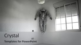  Presentation with scary forest - Amazing presentation design having scary forest - nightmare concept man with white backdrop and a light gray colored foreground