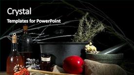  Presentation with scary - PPT theme consisting of life science spelling still - scary halloween laboratory background and a black colored foreground