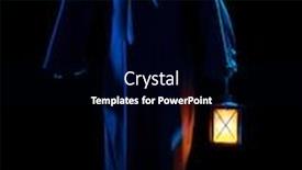  Presentation with scary - Slides having scary witch isolated on black version background and a black colored foreground