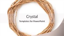  Presentation with risk management top view - Audience pleasing PPT theme consisting of sceins - top view of twine skein backdrop and a white colored foreground