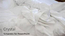  Presentation with messy - Presentation theme featuring scene-after-checking-out background and a light gray colored foreground