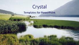  Presentation with view of the vinales valley - Beautiful presentation theme featuring scene location place san valentino backdrop and a  colored foreground