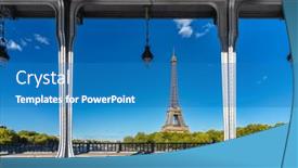  Presentation with scenery - Presentation featuring scenery-of-the-historic-pont background and a  colored foreground
