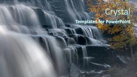  Presentation with bond - Presentation consisting of scenic-bond-falls-near-paulding background and a ocean colored foreground