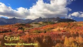  Presentation with divide - Cool new PPT theme with dividers - scenic dallas divide landscape near backdrop and a tawny brown colored foreground